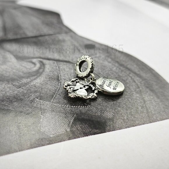 Pandora Beauty and the Beast Dancing Dangle Charm - Picture 2 of 4